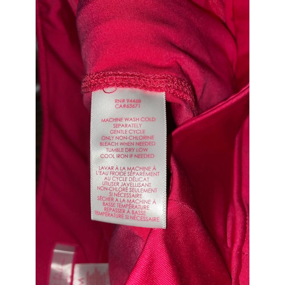 Stella Parker Sport Pink Golf Skort M Athletic Tennis Skirt Stretch Zip Pockets - Picture 9 of 10